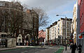 Panoramica di Clerkenwell Road.