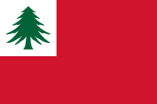 New England red ensign (without St. George's Cross)