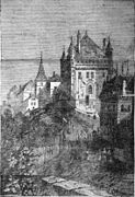 Lausanne, illustration (gravure sur bois), 1837.