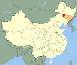 白城市在吉林省的地理位置