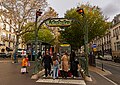 Pigalle Metro Station entrance