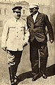 Stalin and Georgi Dimitrov, 1936