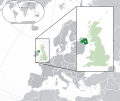 English: Northern Ireland Gaeilge: Tuaisceart Éireann Gàidhlig: Èirinn a Tuath Cymraeg: Gogledd Iwerddon Deutsch: Nordirland