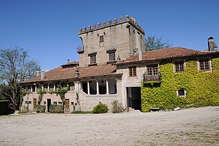 Palau San Cipriano, del segle xv.