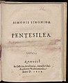 Pentesilea 1618