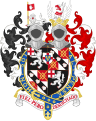 Arms of Sir Winston Churchill as a Knight of the Garter