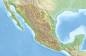 Map showing the location of Los Volcanes Biosphere Reserve