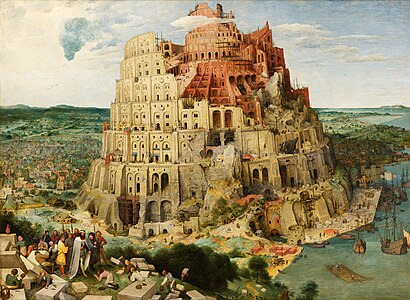 Pieter Brueghel The Tower of Babel