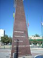 Memorial to commemorate the centenary of Welsh settlement in Trelew.