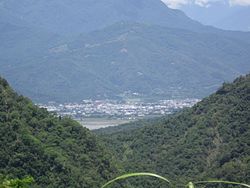 Aerial view of Yuli Township