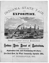 Indiana State Fair, Indianapolis, 1874