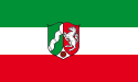 Flag of the Landes of North Rhine-Westphalia, Germany