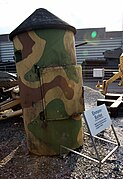 German single person bunker for reconnaissance personnel in the field