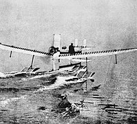 世界初の水上機であるファーブル水上機