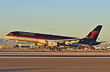 Trump Boeing 757-200 (N757AF) at McCarran.jpg