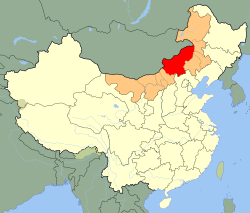 锡林郭勒盟在内蒙古自治区的地理位置