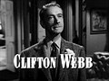 Clifton Webb geboren op 19 november 1889