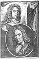 V3 plate K, p 234 Godfried Kneller. Gerard Hoet.