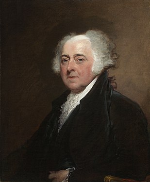 Portrait of John Adams by Gilbert Stuart, nominated by Kavyansh.Singh