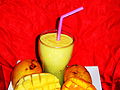 Image 36The popular Indian drink mango lassi. (from List of national drinks)