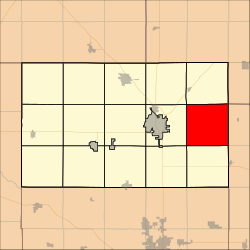 Location in Harvey County