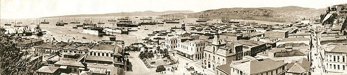 Panoramic from Cordillera hill, about 1890