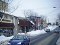 A portion of the renown Kensington Antique Row in the Kensington Historic District, Kensington, Maryland