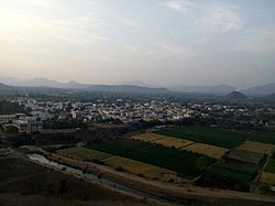 Abhona view form southeast(Malhari Temple)