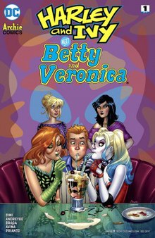 Cover of Harley and Ivy Meet Betty and Veronica issue 1.jpg