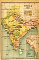 Map of India in 1837.