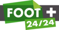 Logo de Foot+ 24/24 du 17 mai 2011 au 12 juin 2022.