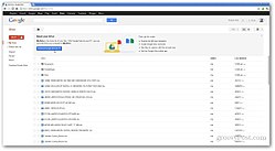 צילום מסך של Google Drive.