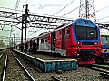 KRL Holec AC di Stasiun Bogor.