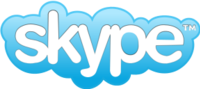 Skype логотиби