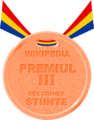 Felicitări! Ați obținut premiul III la secțiunea Științe a concursului de scriere. Premiul v-a fost acordat pentru scrierea articolului Vitamina C.