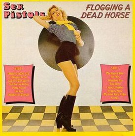 Обложка альбома Sex Pistols «Flogging a Dead Horse» (1980)