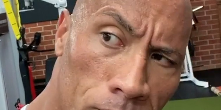 the rock people's eyebrow