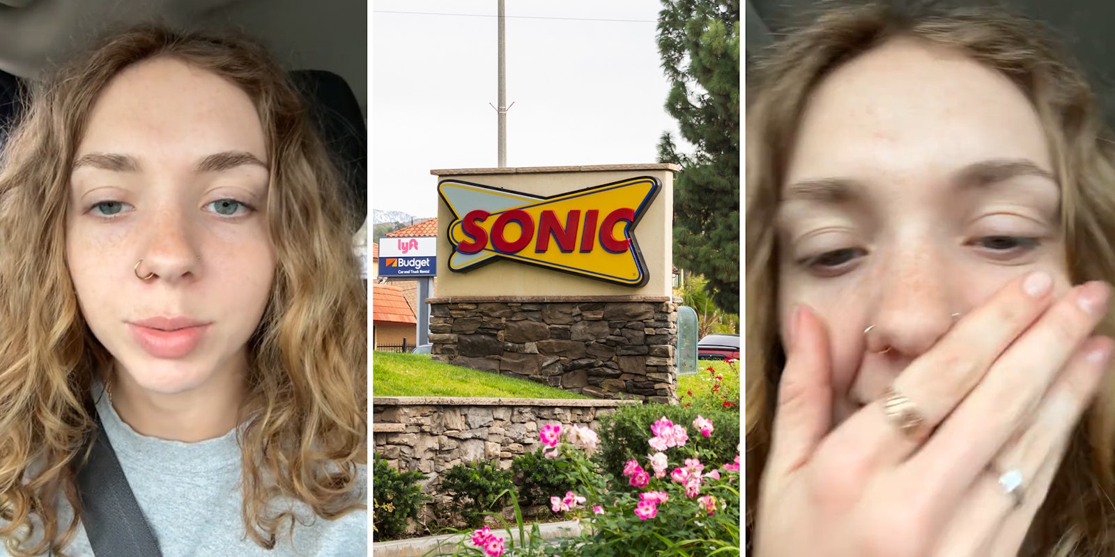 Sonic drive-in customer asks worker is the iced coffees' good