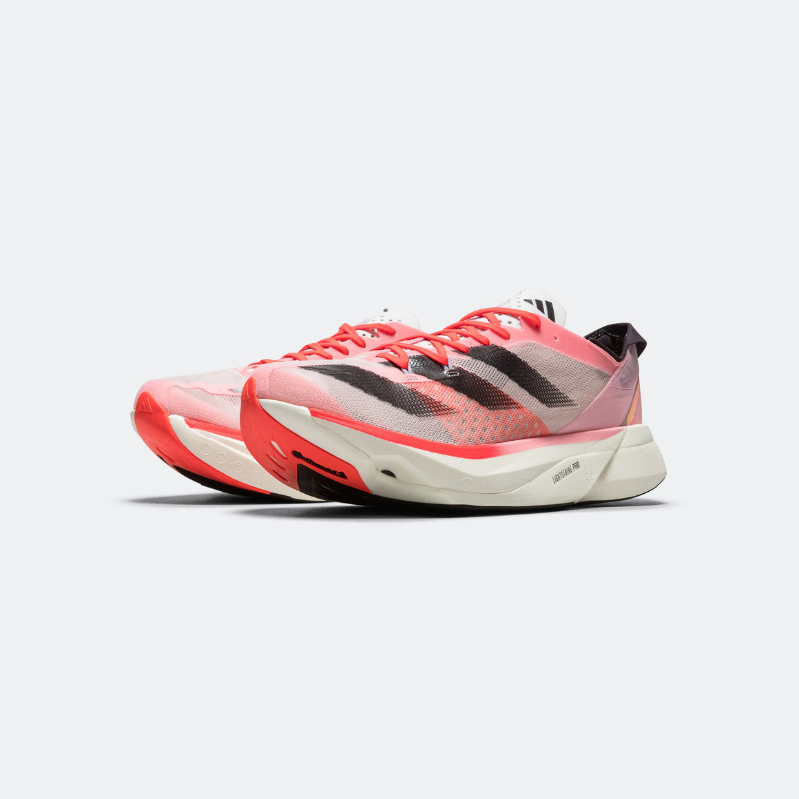 Mens Adizero Adios Pro 3 - Pink Spark/Aurora Met-Sand Pink