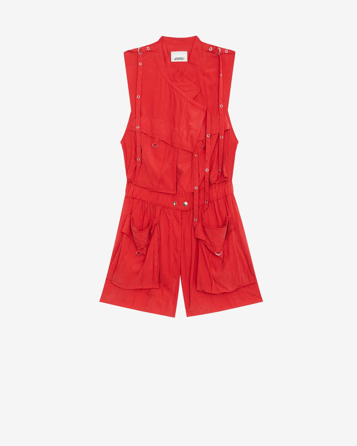 Hanelor jumpsuit Woman Scarlet red 1