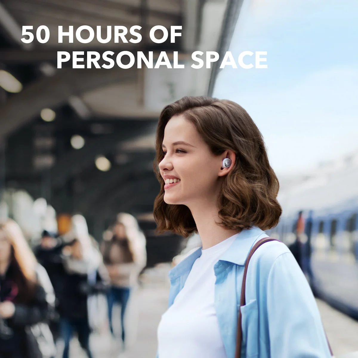 Space A40 | Long-Lasting Noise Cancelling Earbuds