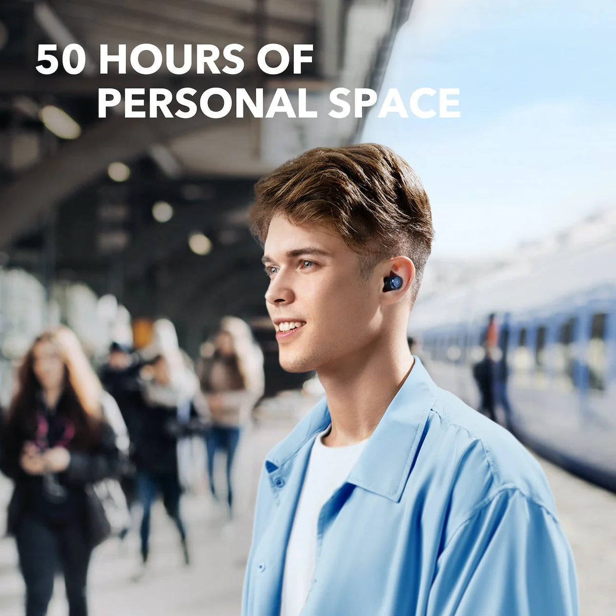 Space A40 | Long-Lasting Noise Cancelling Earbuds