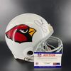 NFL - Cardinals Larry Fitzgerald Signed Authentic Proline Helmet (Slightly Smudged Signature)