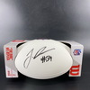 NFL - Commanders Jeremy Reaves Signed Composite White Football