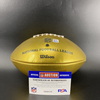 PCC - Dolphins Dan Marino Signed NFL 100 Gold Football