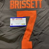 Crucial Catch - Browns Jacoby Brissett Signed Game Issued Jersey 2022 Season Size 42