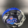 NFL - Multi Signed NFL Draft Replica Speed Helmet Signed by Caleb Williams, Jayden Daniels, Drake Maye, Malik Nabors, Laiatu Latu, Brian Thomas, Rome Odunze, JC Lathum, Quinyon Mitchell, Darius Robinson, Terrion Arnoldand Dallas Turner