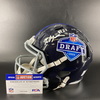 NFL - 2024 NFL Draft Replica Helmet Signed By Over 10 Players Including Rome Odunze, Malik Nabers, Xavier Legette, Brock Bowers, Luke McCaffrey, And Tre Benson