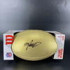 NFL - Packers Michael Pratt Signed Gold Composite Football