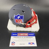 NFL - Seahawks Sundiata Anderson Signed Blue Shield Mini Helmet